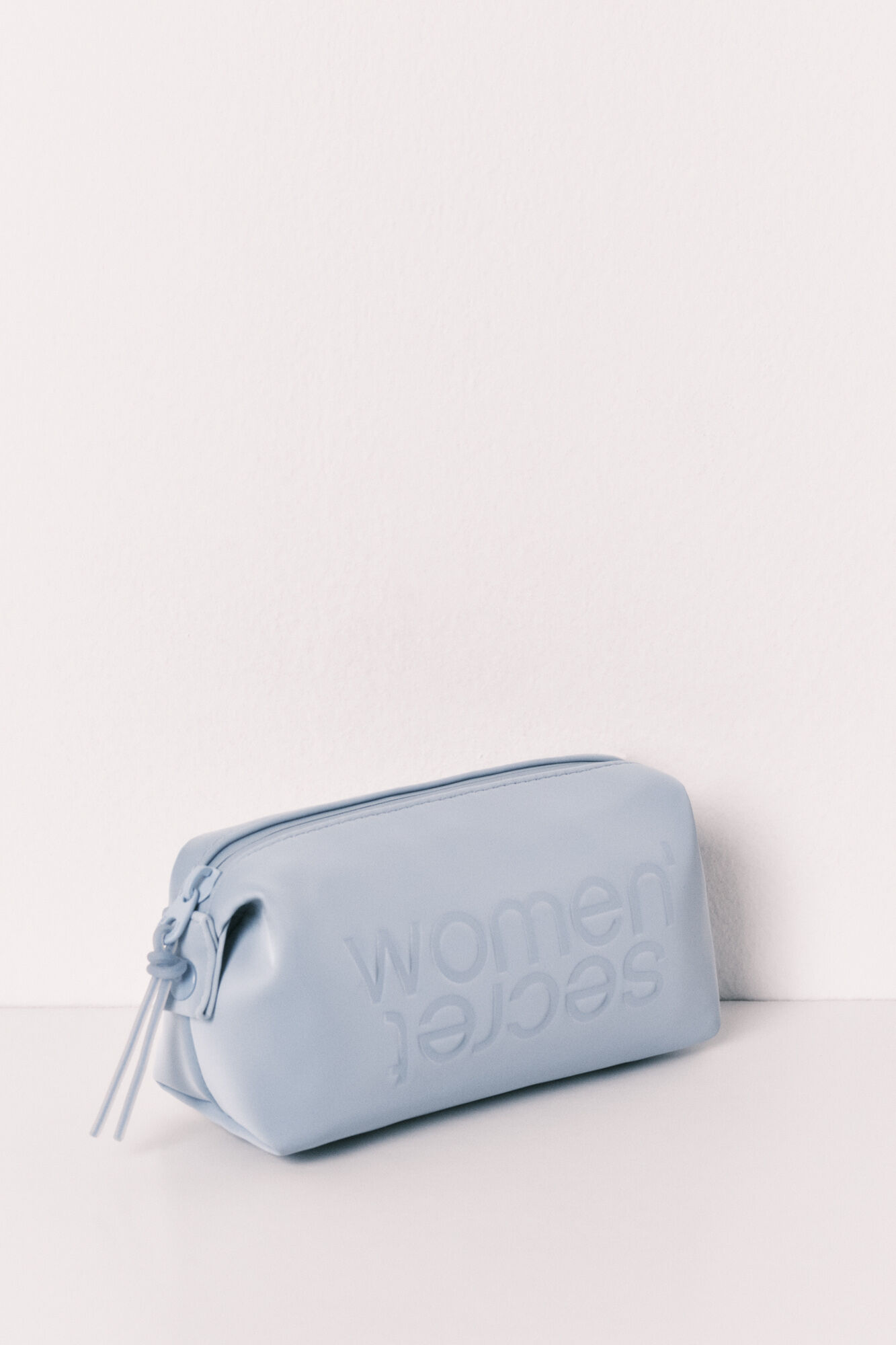 Women'secret Neceser peque&ntilde;o de goma azul azul