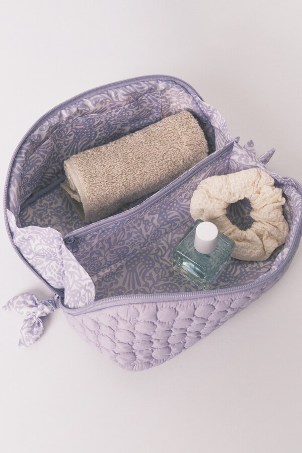 Women'secret Acolchado mediano de neceser lila morado/lila