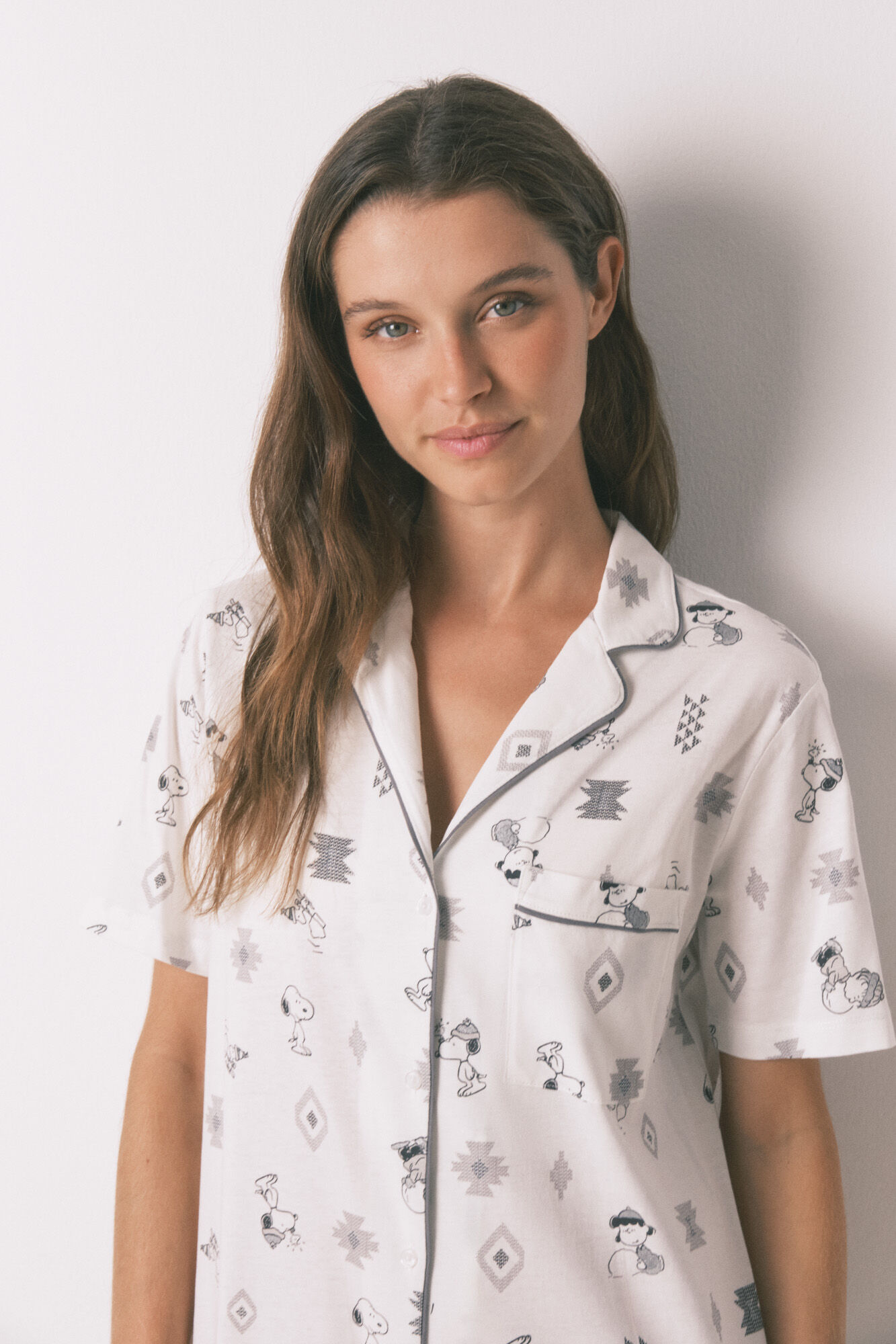 Women'secret Camis&oacute;n de Snoopy 100% algod&oacute;n