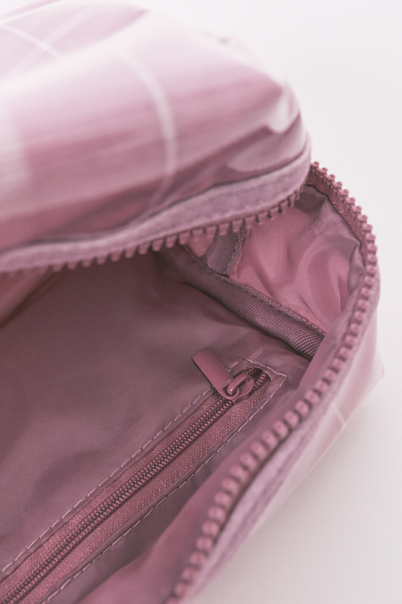 Women'secret Neceser con estampado de cuadros rosa mediano rosa