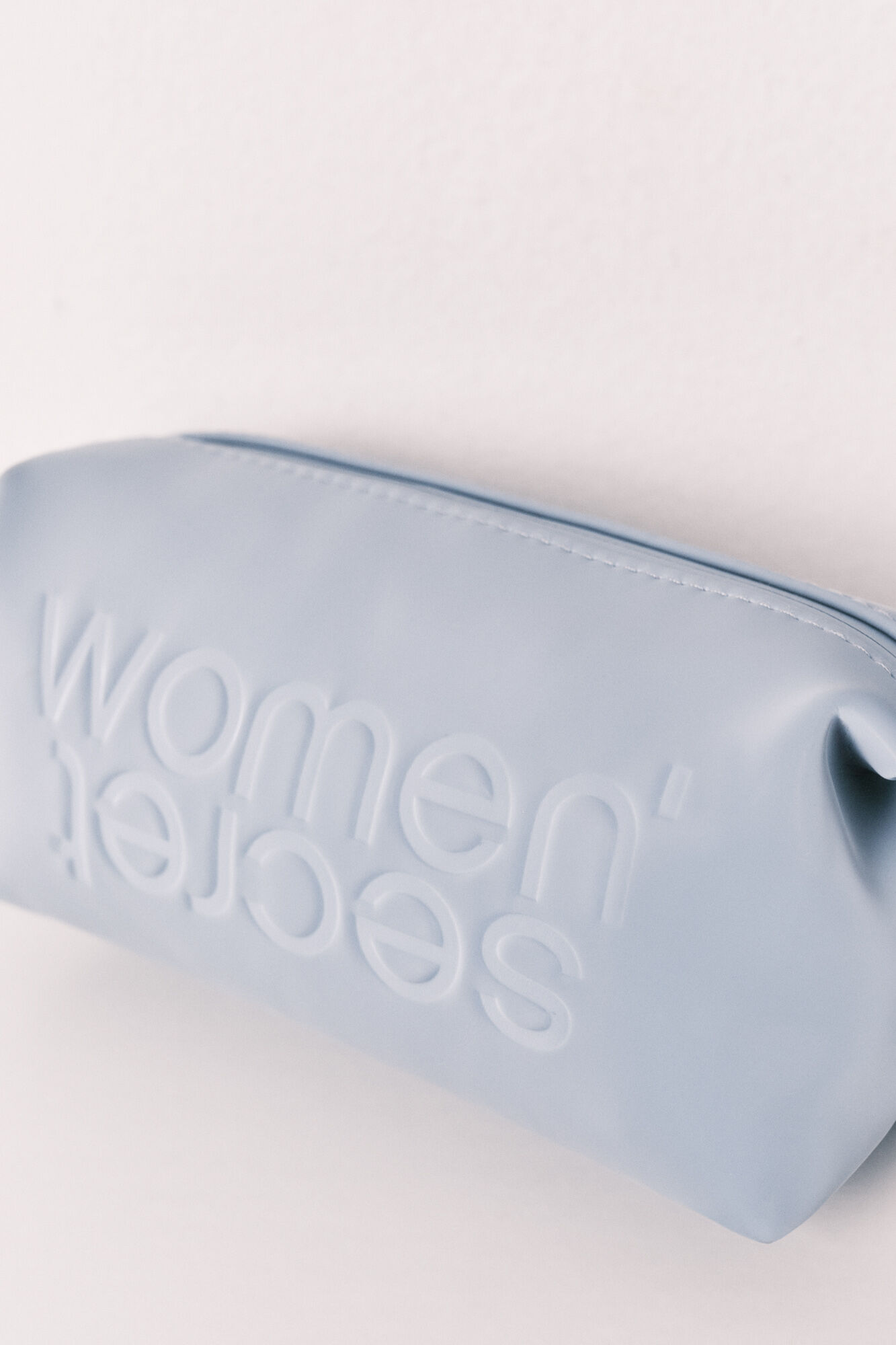 Women'secret Neceser peque&ntilde;o de goma azul azul