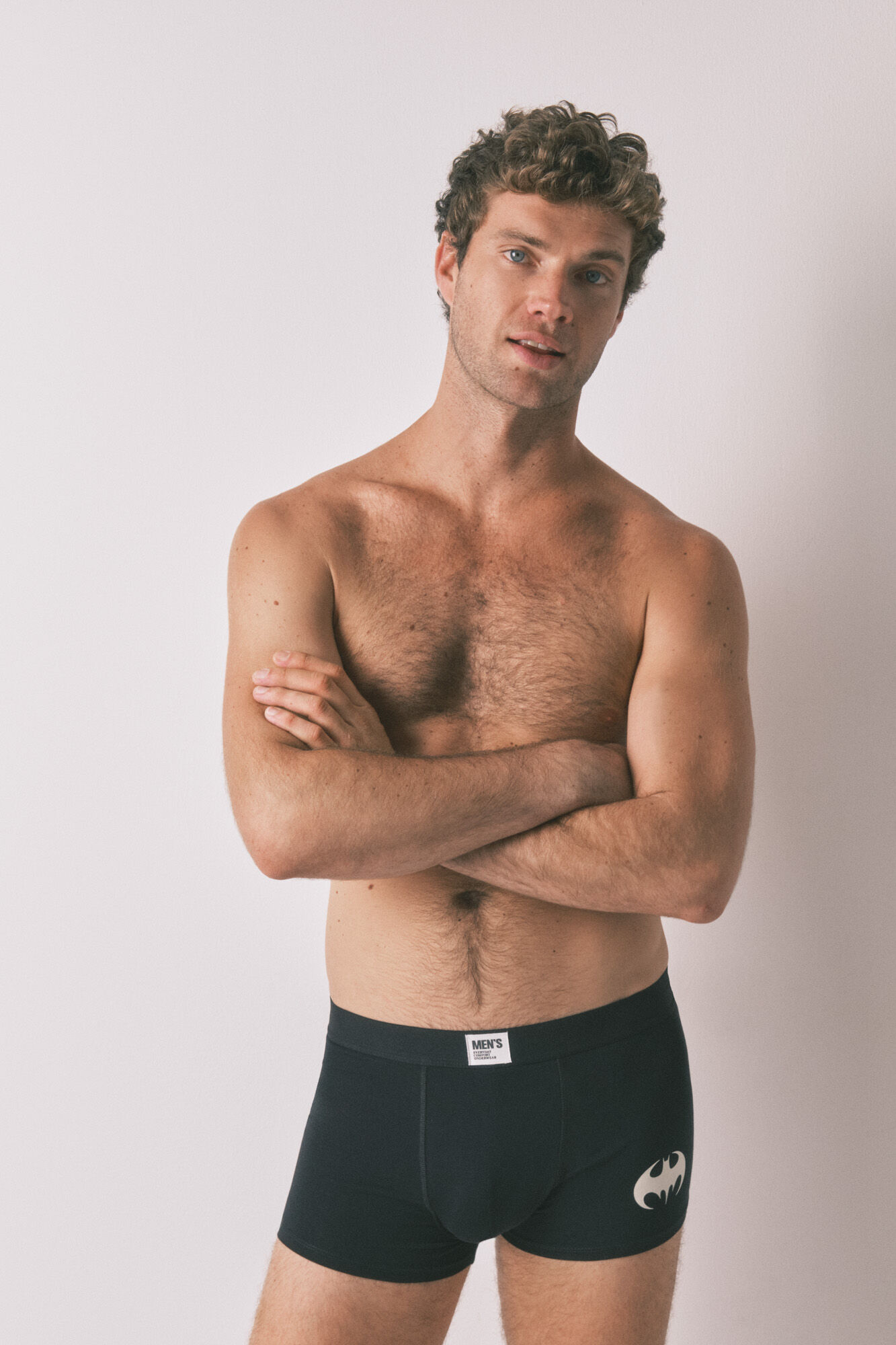 Women'secret Pack de 2 boxer grises de Batman gris