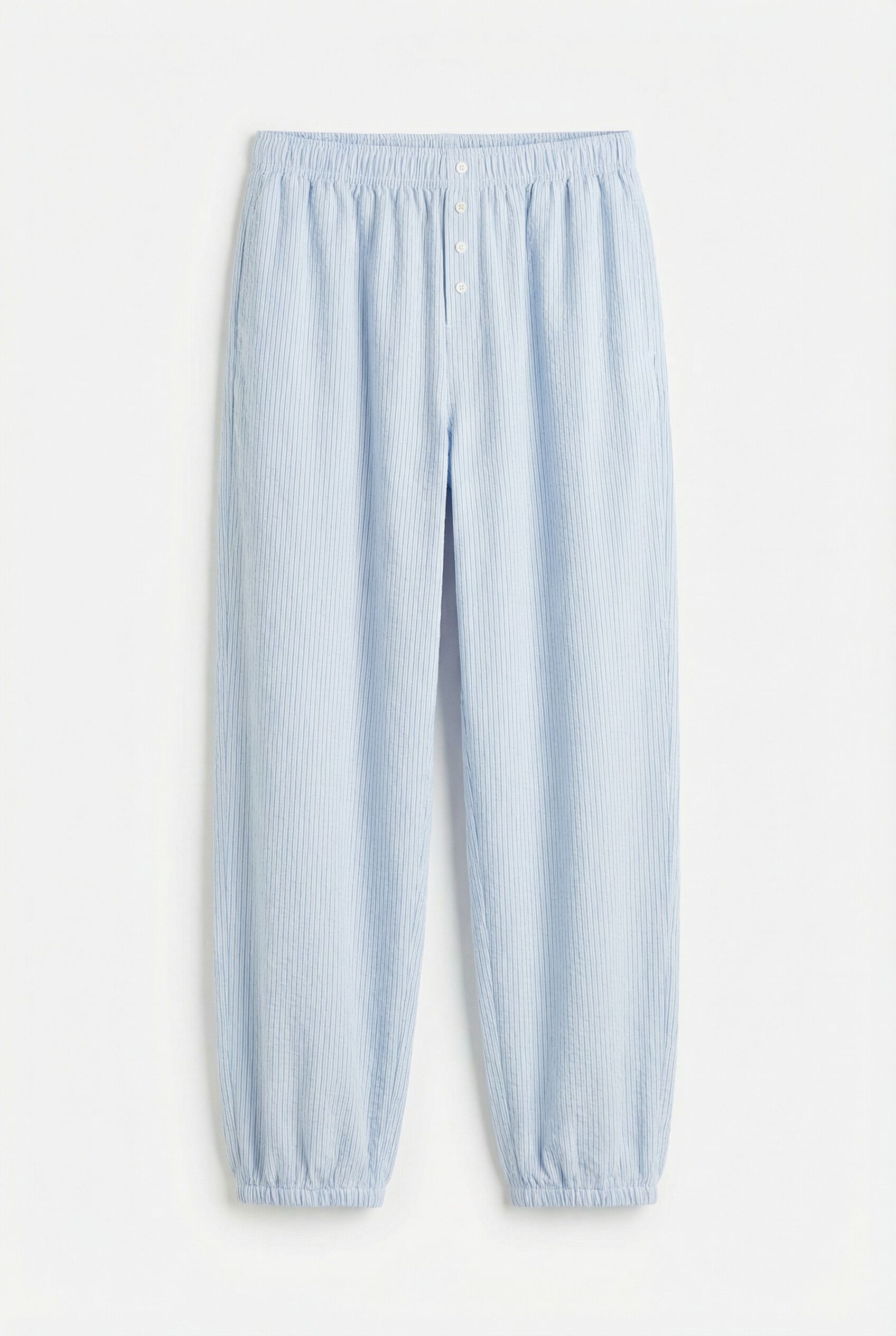 Women'secret Pantal&oacute;n carrot 100% algod&oacute;n estampado de rayas estampado