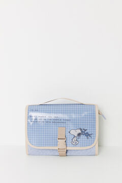 Womensecret Neceser mediano de Snoopy en color azul beige