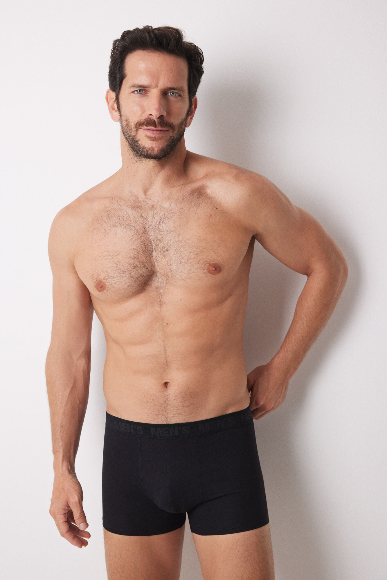 Pack 2 calzones boxer algodon blanco y negro Boxers para hombre Springfield MX
