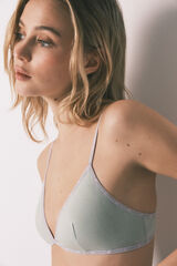 HI&BYE Brasier triangular verde verde