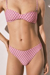 Women'secret Panty de bikini brasile&ntilde;o efecto U estampado rosa rosa