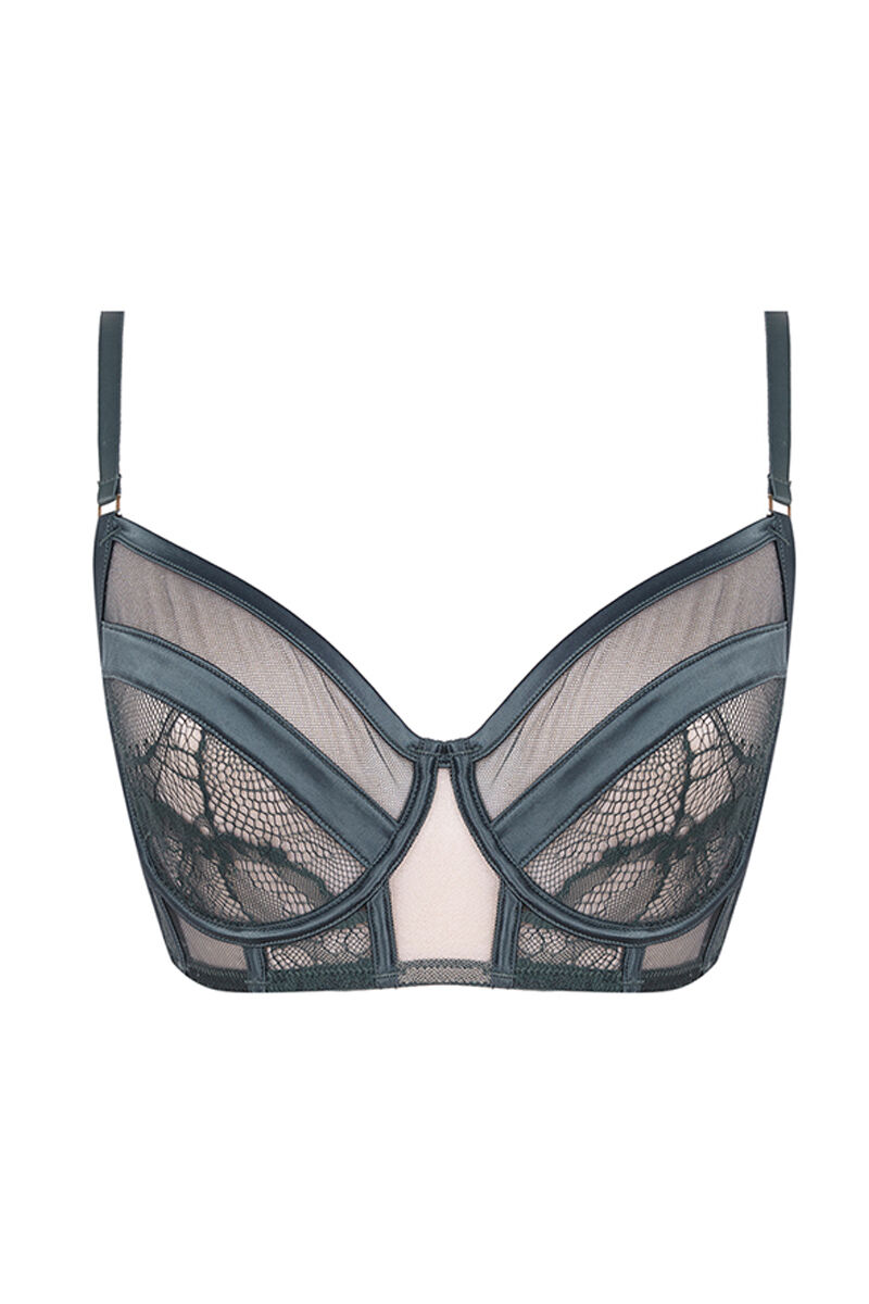 Women'secret INTUITIVE brasier bustier encaje verde verde