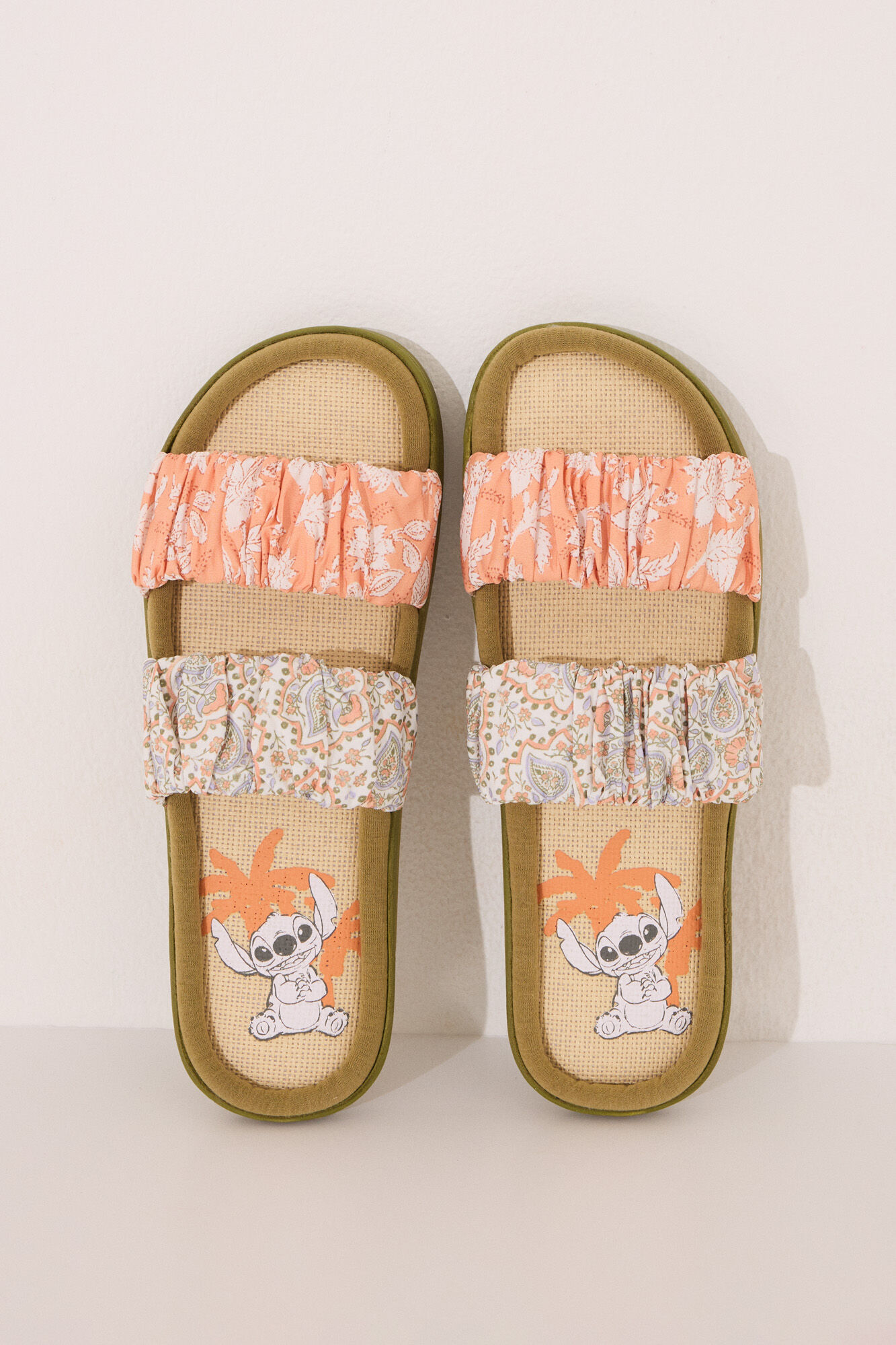 Women'secret Pantuflas para casa de Lilo y Stitch estampado