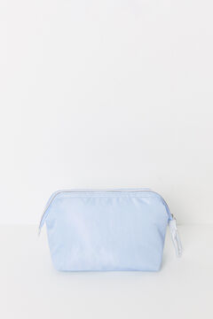 Womensecret Neceser grande nylon estampado rayas azul
