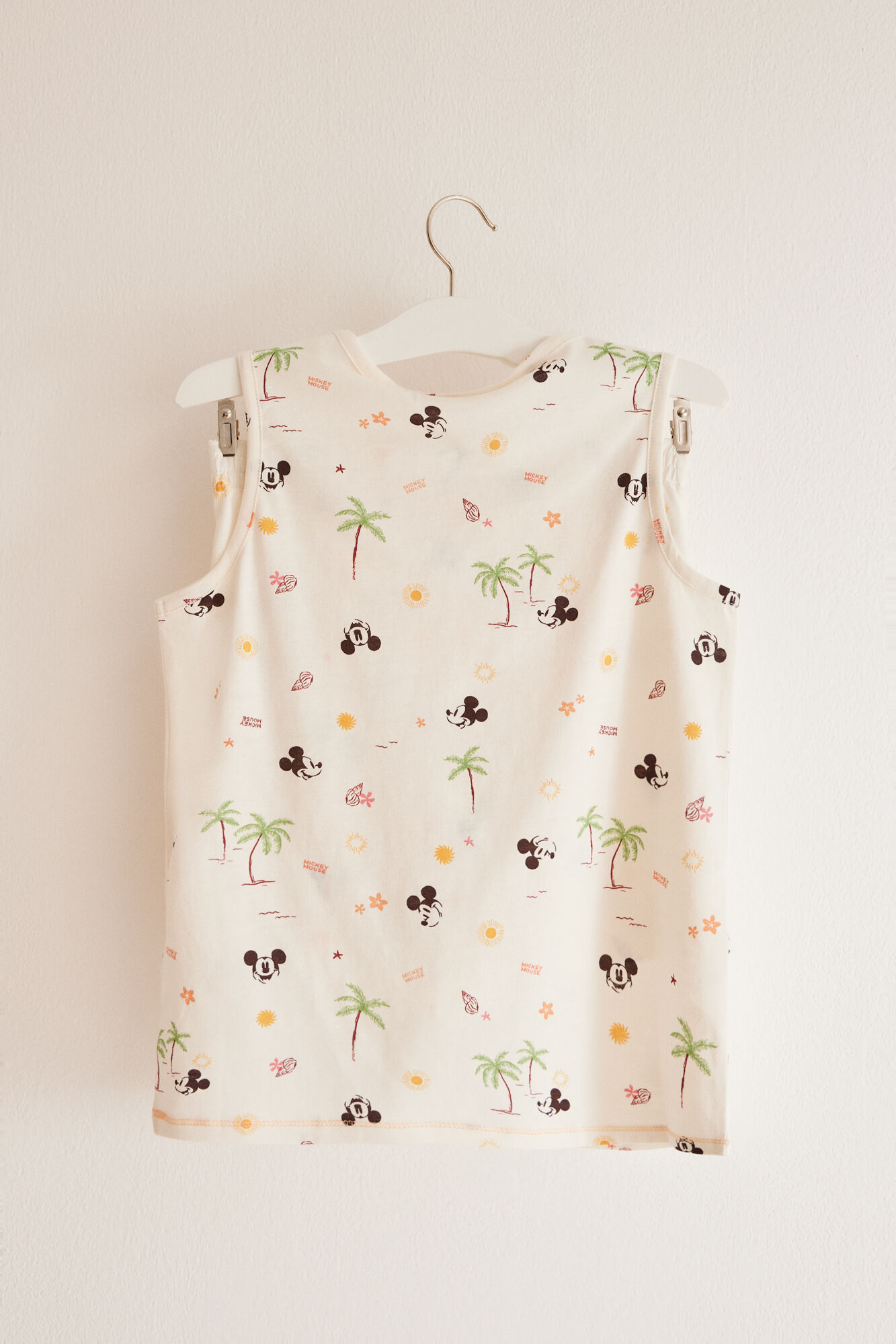 Women'secret Pijama infantil 100% algod&oacute;n Mickey Mouse blanco