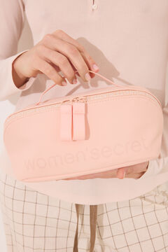 Womensecret Neceser mediano rubber rosa rosa