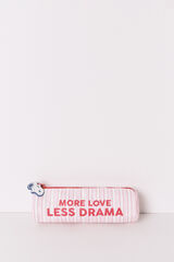 Women'secret Neceser peque&ntilde;o acolchado rosa Snoopy estampado