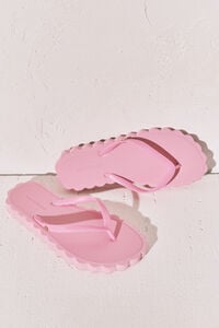 Women'secret Chanclas de dedo efecto ondas rosa