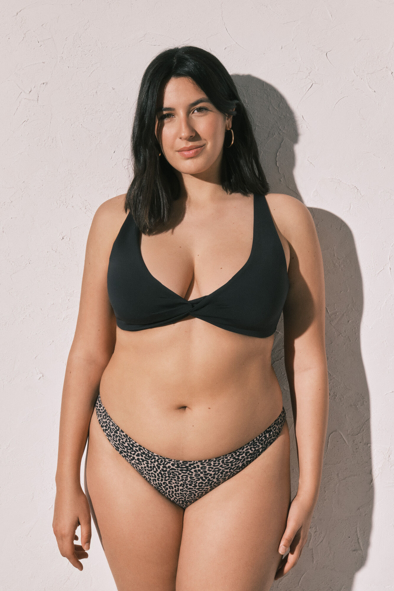 Women'secret Top bikini halter de capacidad negro negro