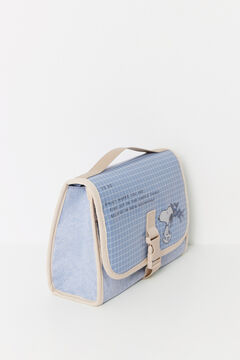 Womensecret Neceser mediano de Snoopy en color azul beige