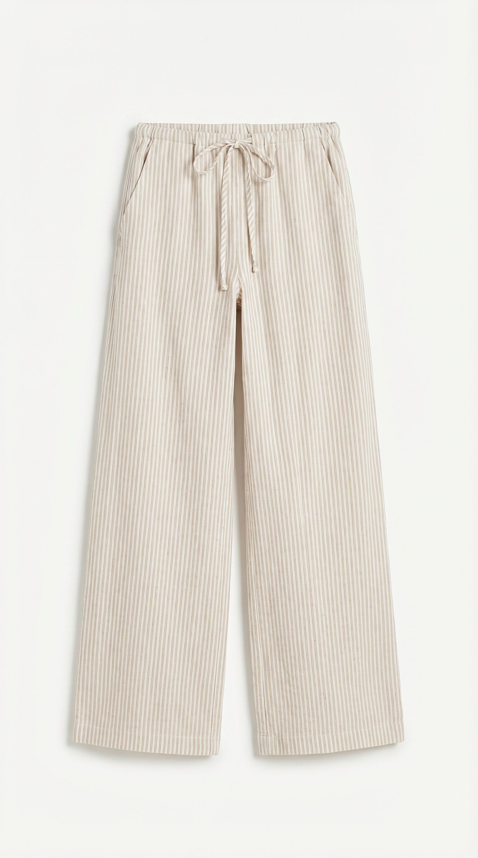Women'secret Pantal&oacute;n largo beige marfil