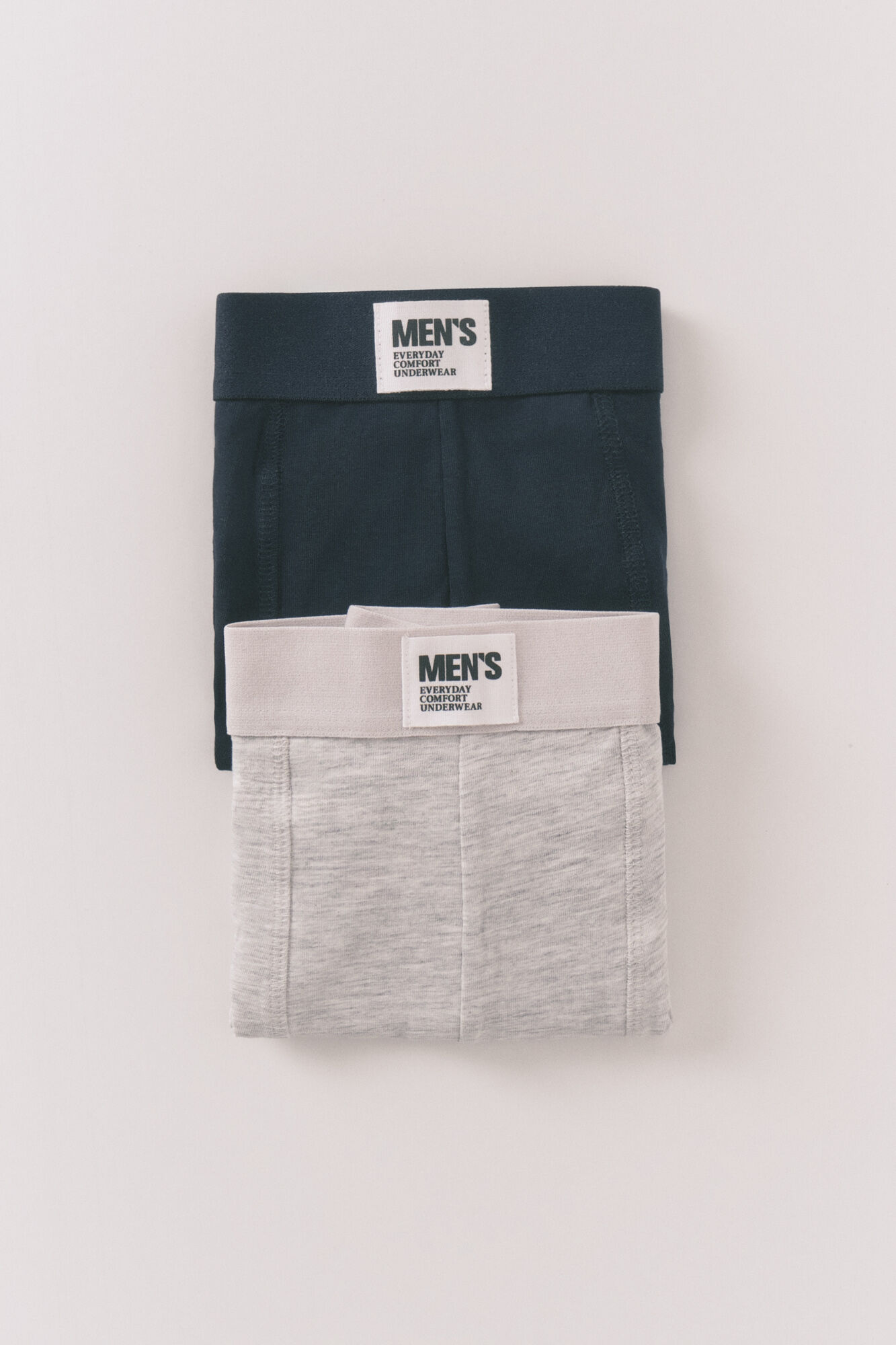 Women'secret Pack de 2 boxer liso azules azul