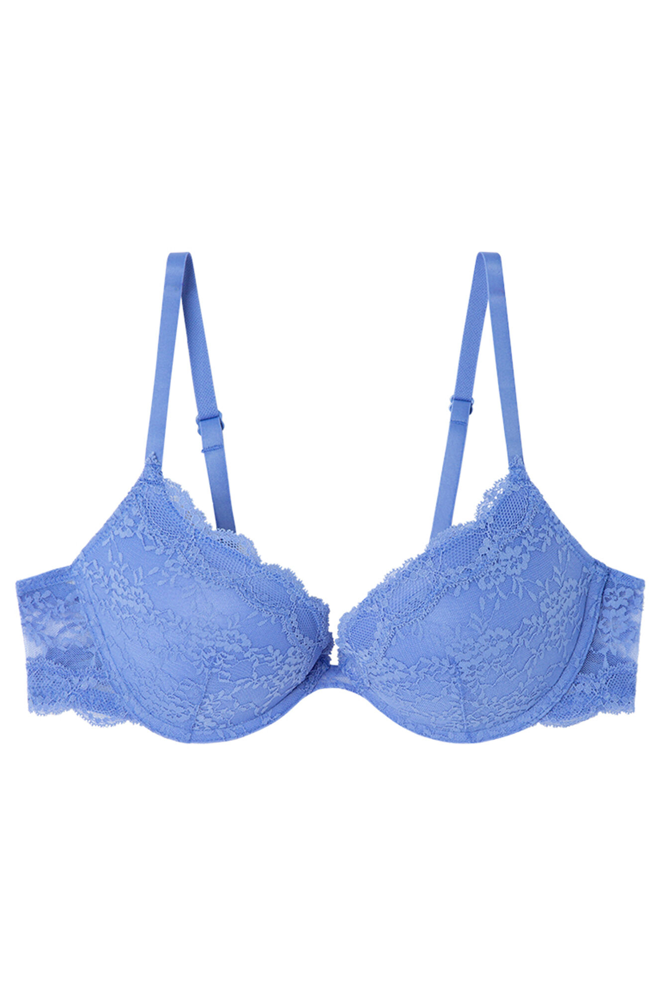 Women'secret GORGEOUS con relleno push up con relleno azul azul