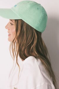 HI&BYE Gorra ajustable de algod&oacute;n verde