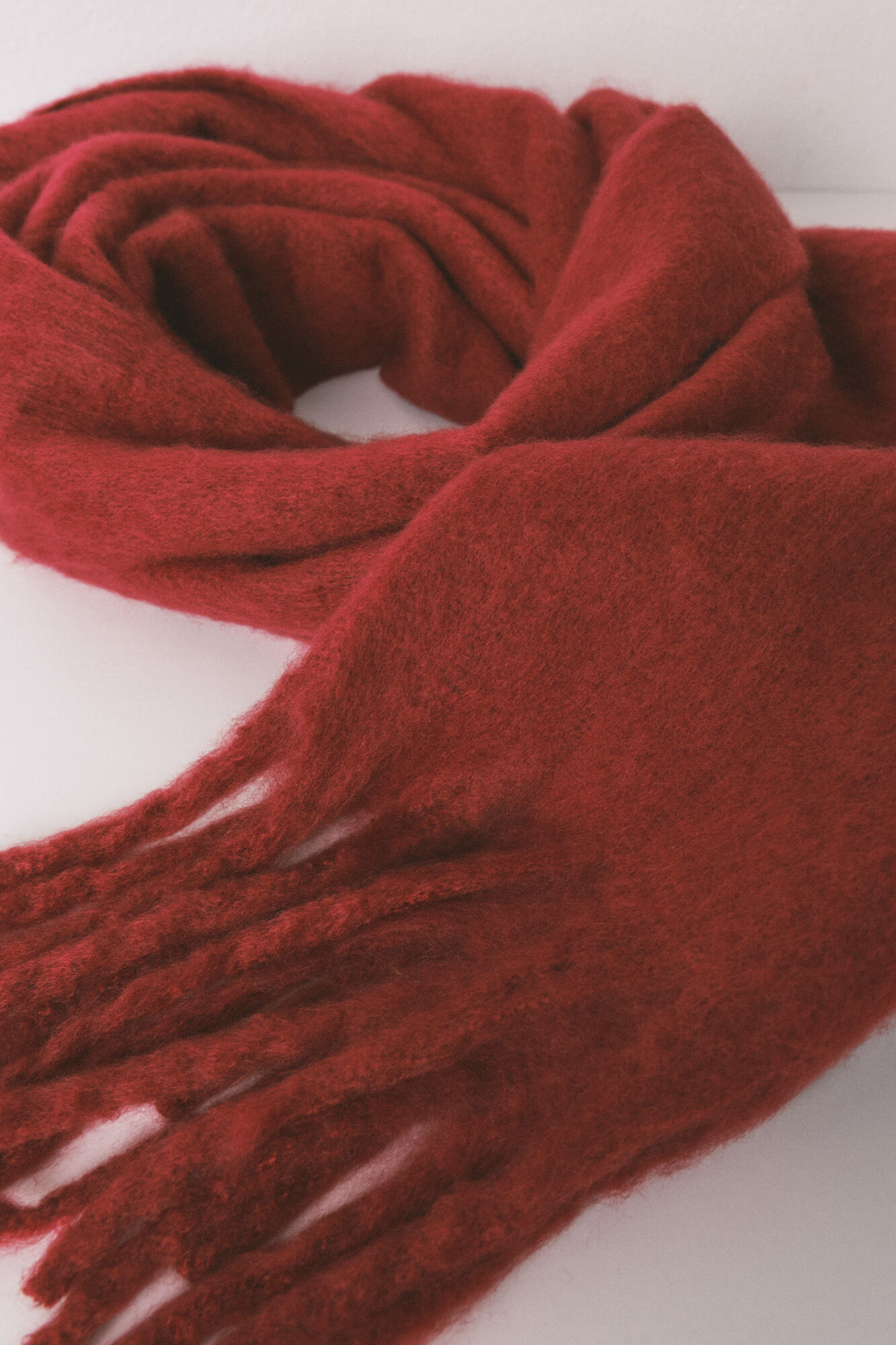 Women'secret Bufanda mohair rojo rojo