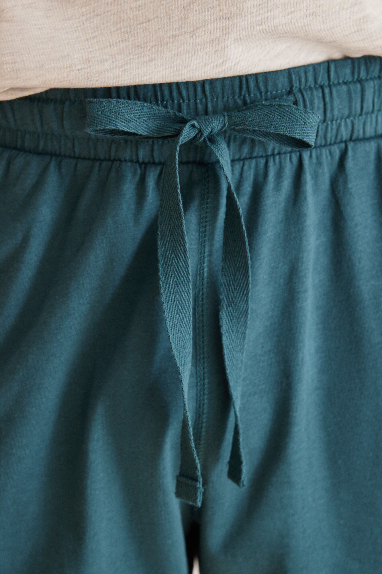 Women'secret Pijama corto hombre 100% algod&oacute;n Snoopy gris