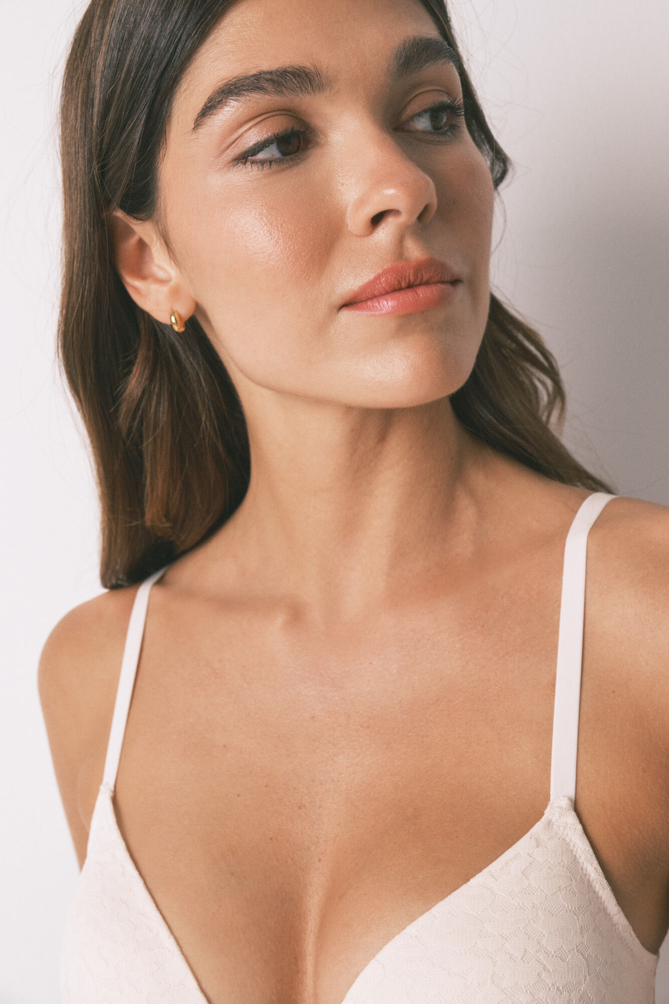 Women'secret Brasier brasier triangular con estampado animal CHARMING marfil