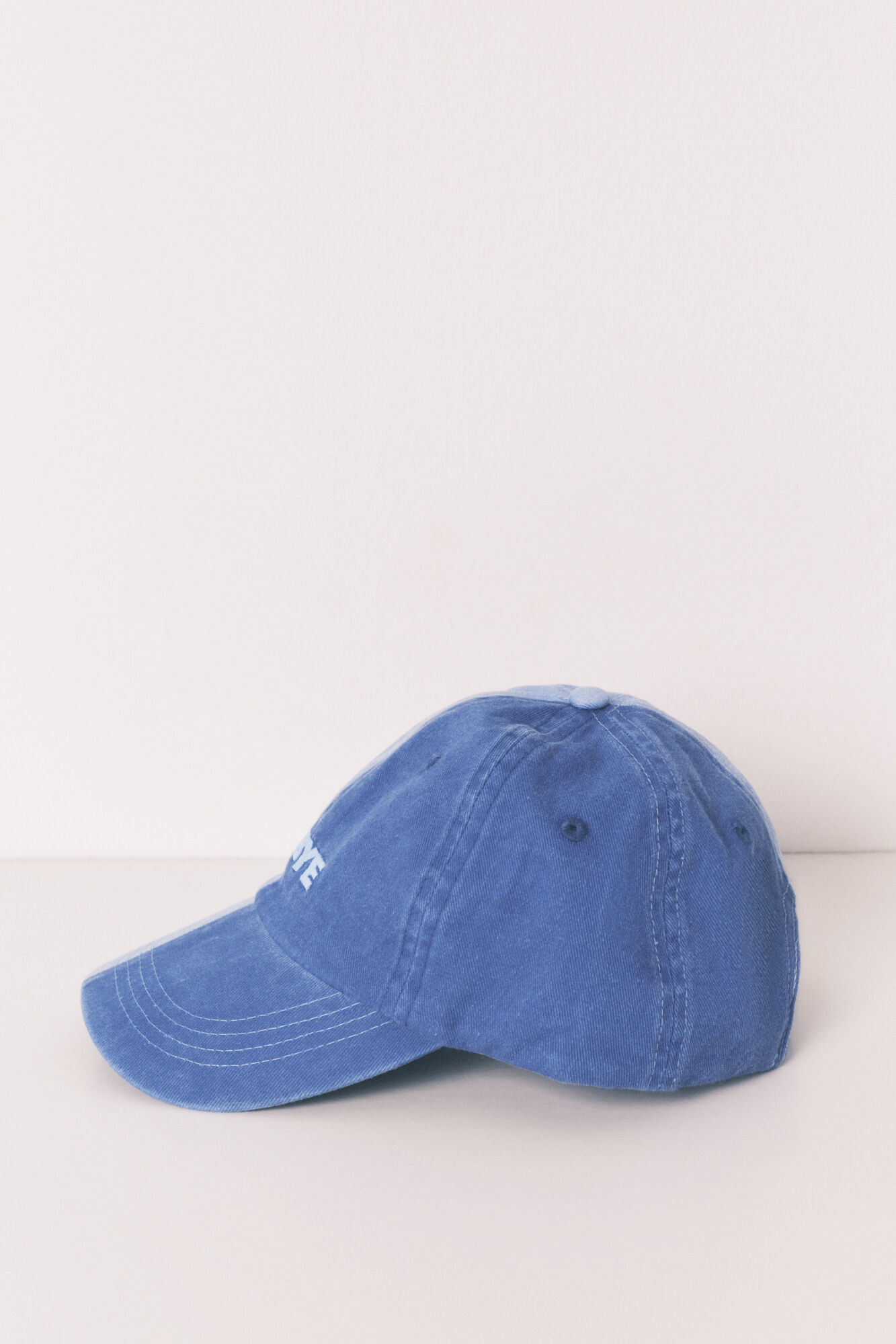 HI&BYE Gorra ajustable de algod&oacute;n azul azul
