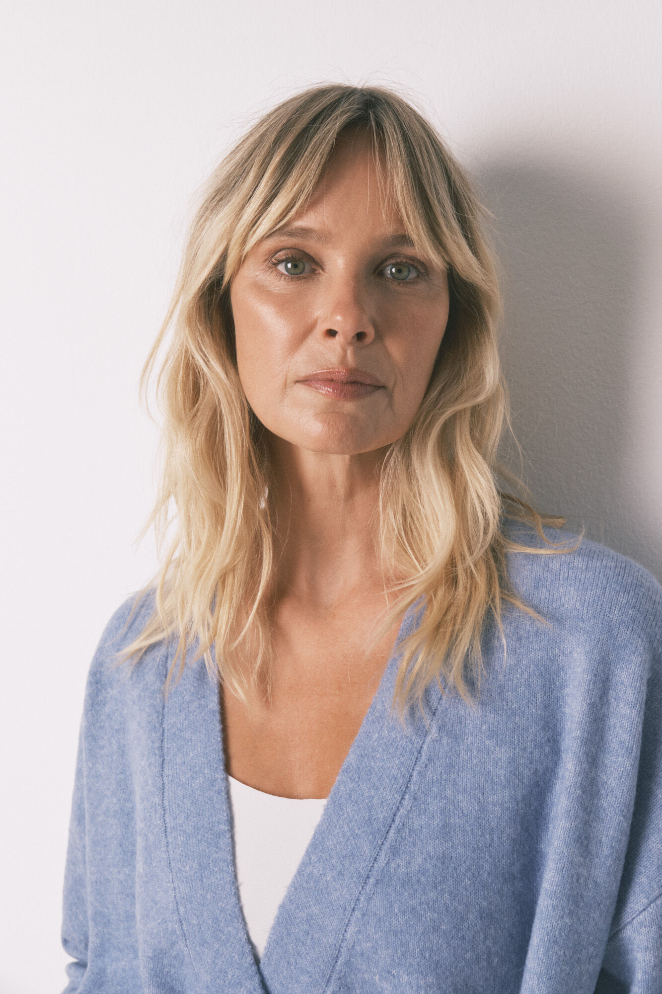 Women'secret C&aacute;rdigan midi tejido tricot azul