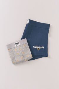 Women'secret Pack de 2 boxer grises de Superman