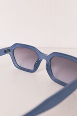 HI&BYE Lentes de sol azules con funda azul