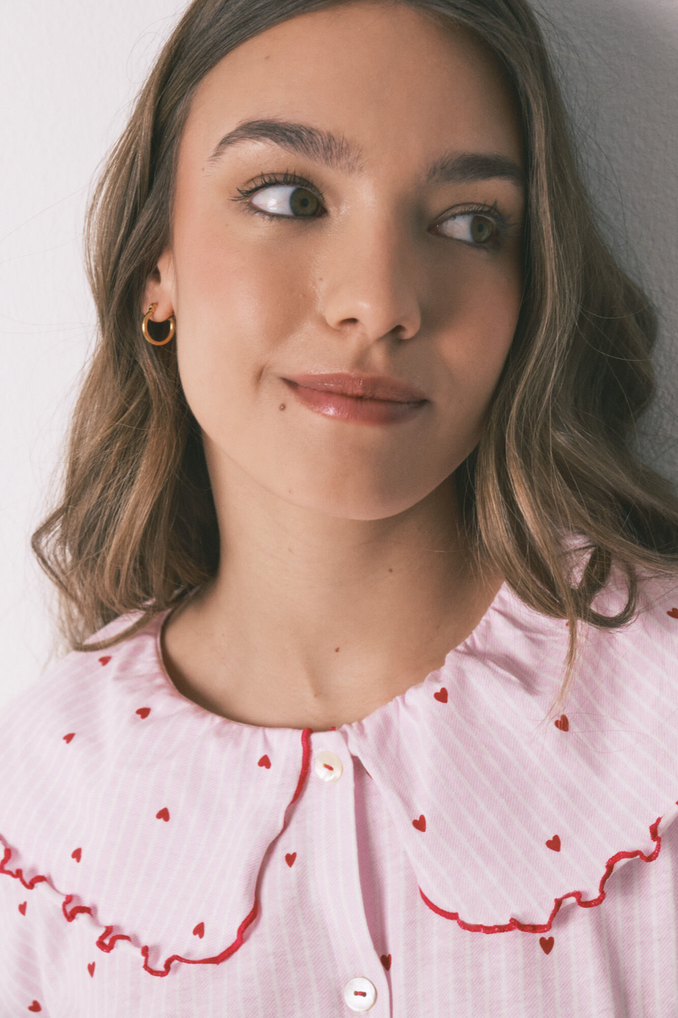 Women'secret Camis&oacute;n cuello bobo de algod&oacute;n rosa