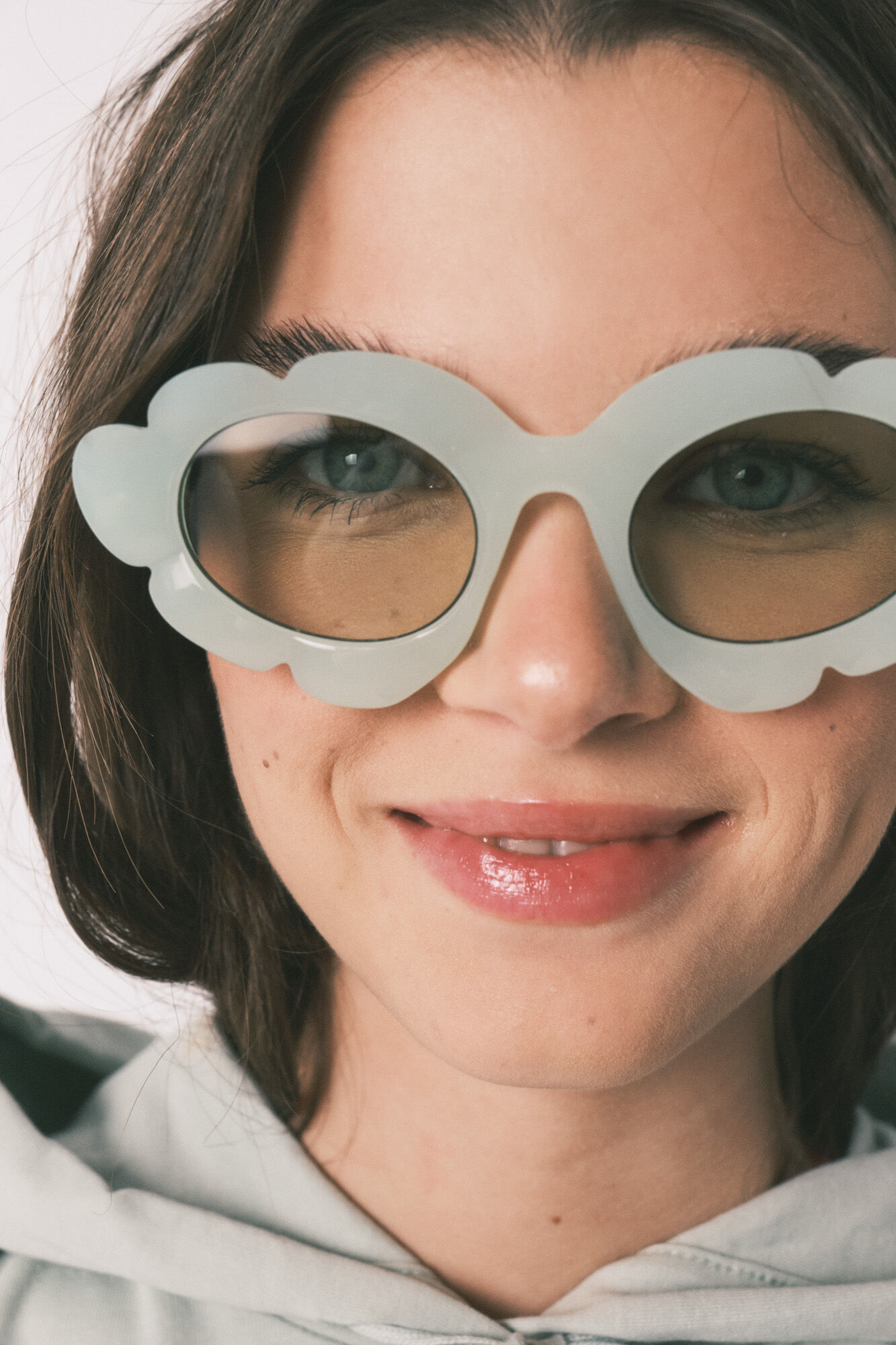 HI&BYE Lentes de sol con funda verde