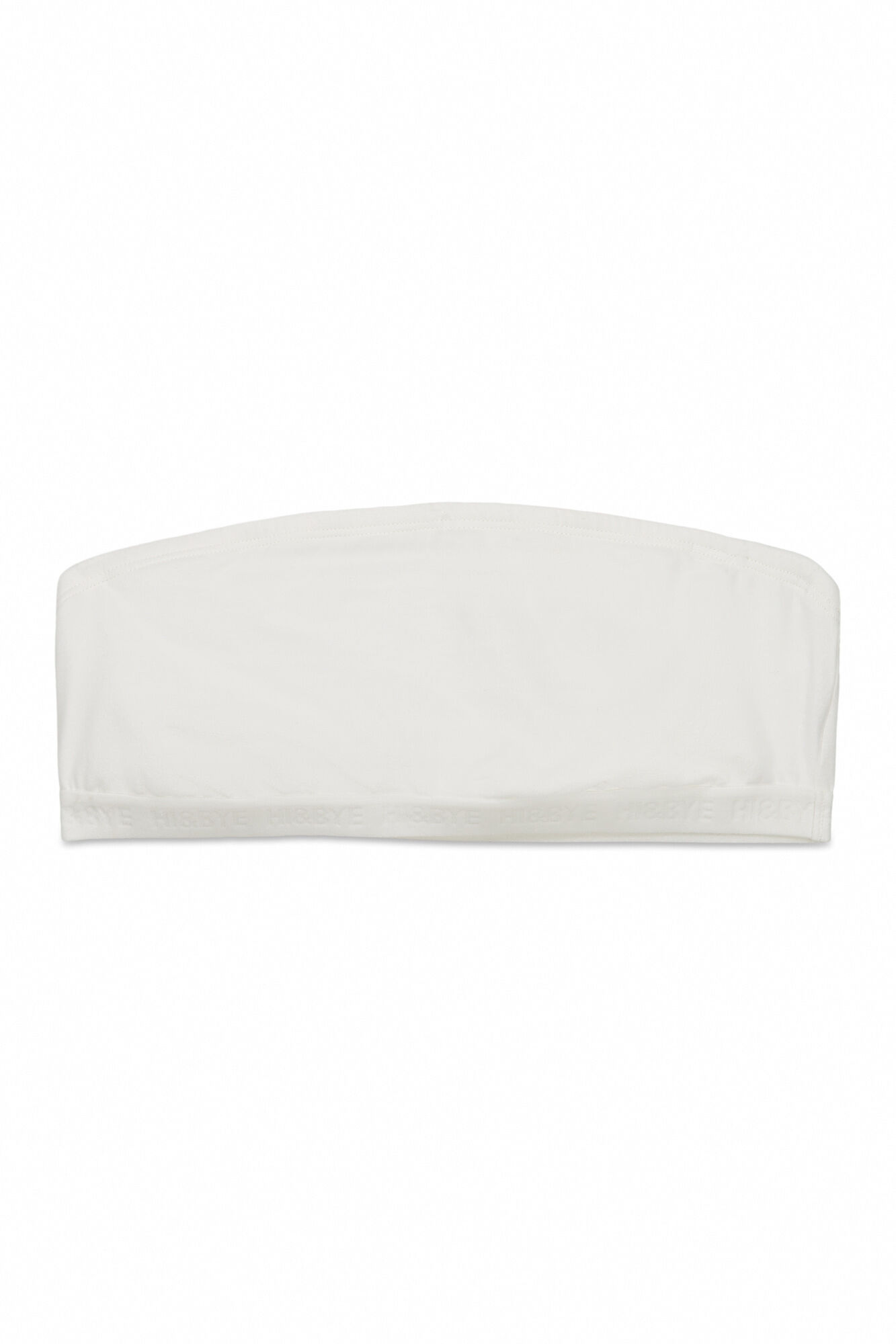 HI&BYE Brasier bandeau blanco marfil