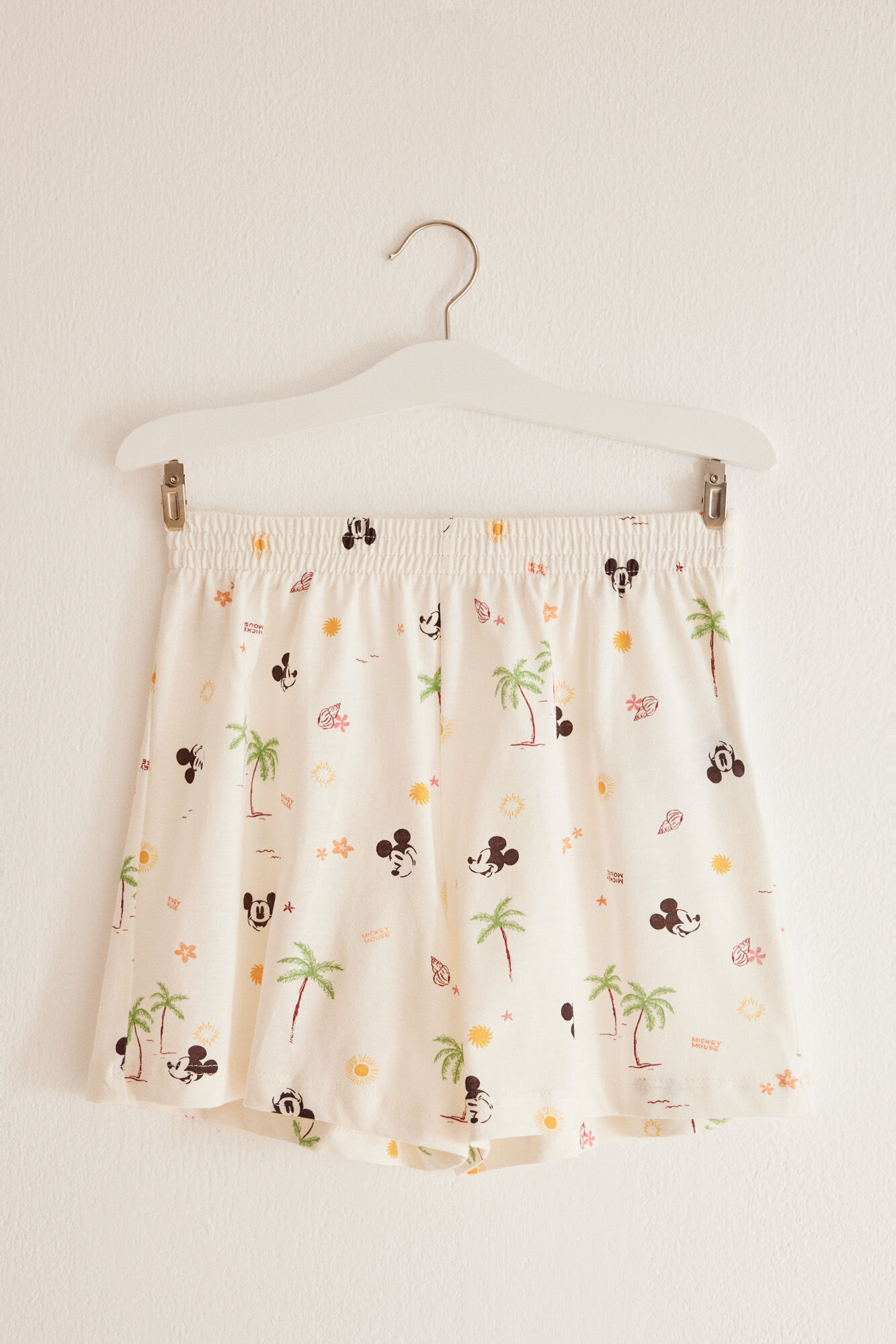 Women'secret Pijama infantil 100% algod&oacute;n Mickey Mouse blanco