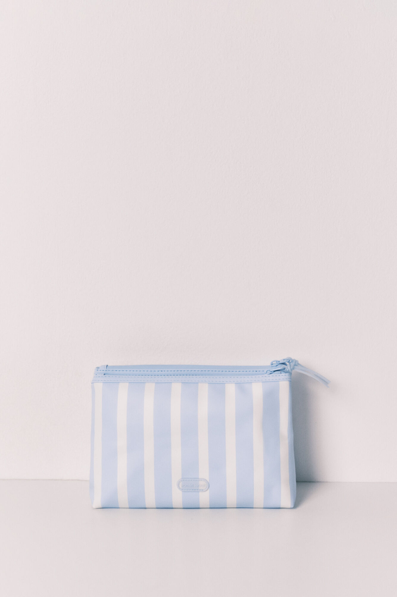 Women'secret Neceser mediano de rayas azul azul