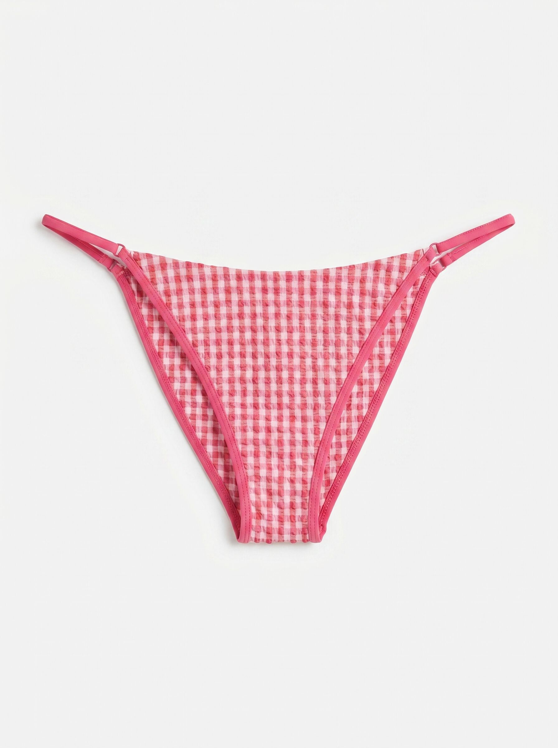 Women'secret Panty de bikini brasile&ntilde;o efecto U vichy rosa rosa