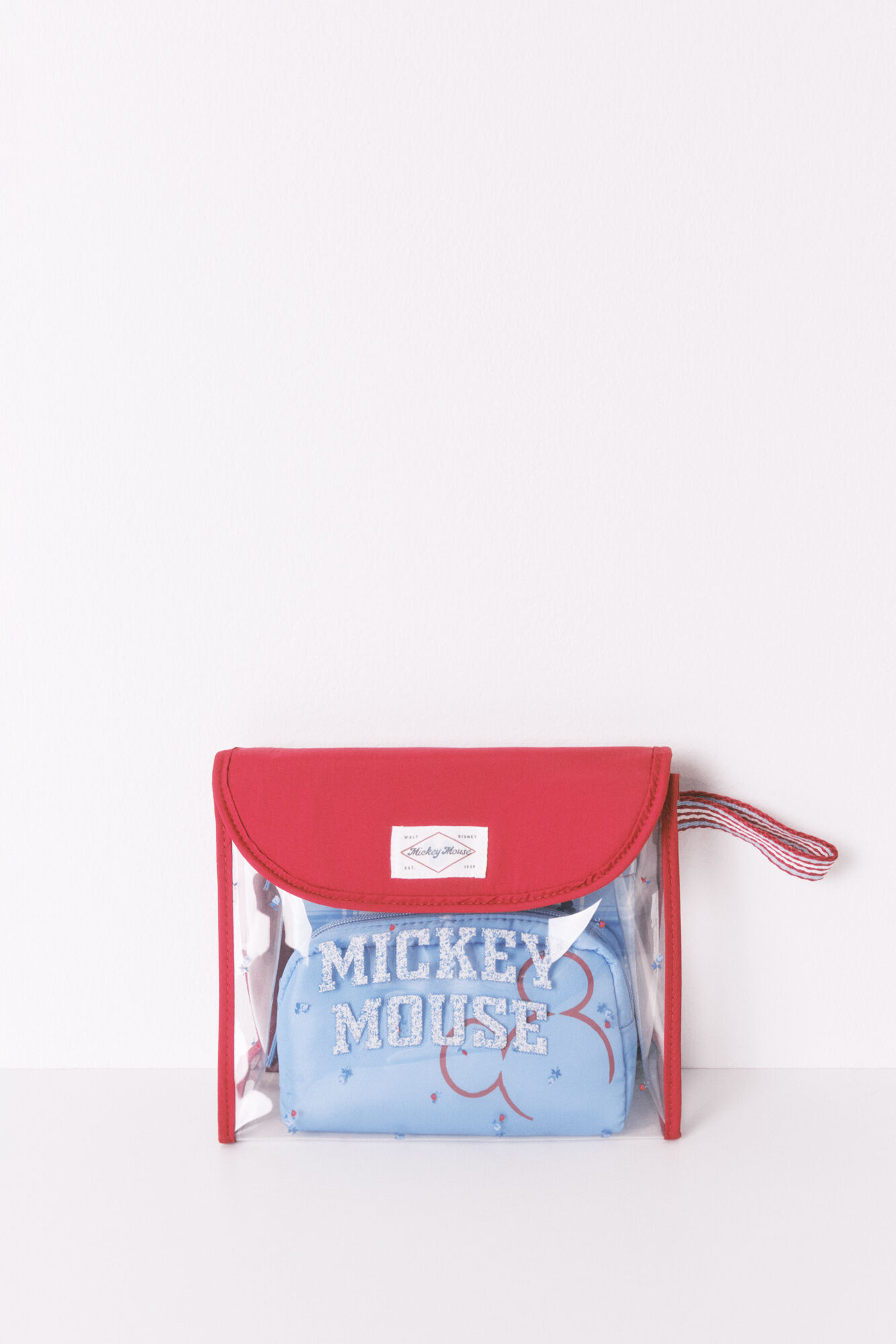 Women'secret Pack de 3 neceseres rojos de Mickey rojo
