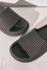 Women'secret Sandalias plataforma marr&oacute;n caf&eacute;