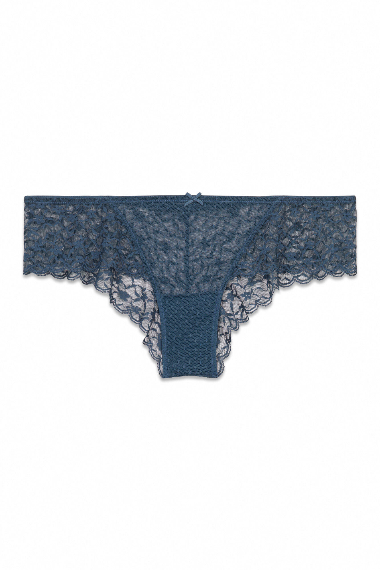 Women'secret Panty brasile&ntilde;o ancha de encaje verde verde