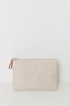 Womensecret Neceser mediano acolchado gris gris