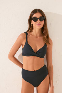 Womensecret Panty bikini moldeador negro negro