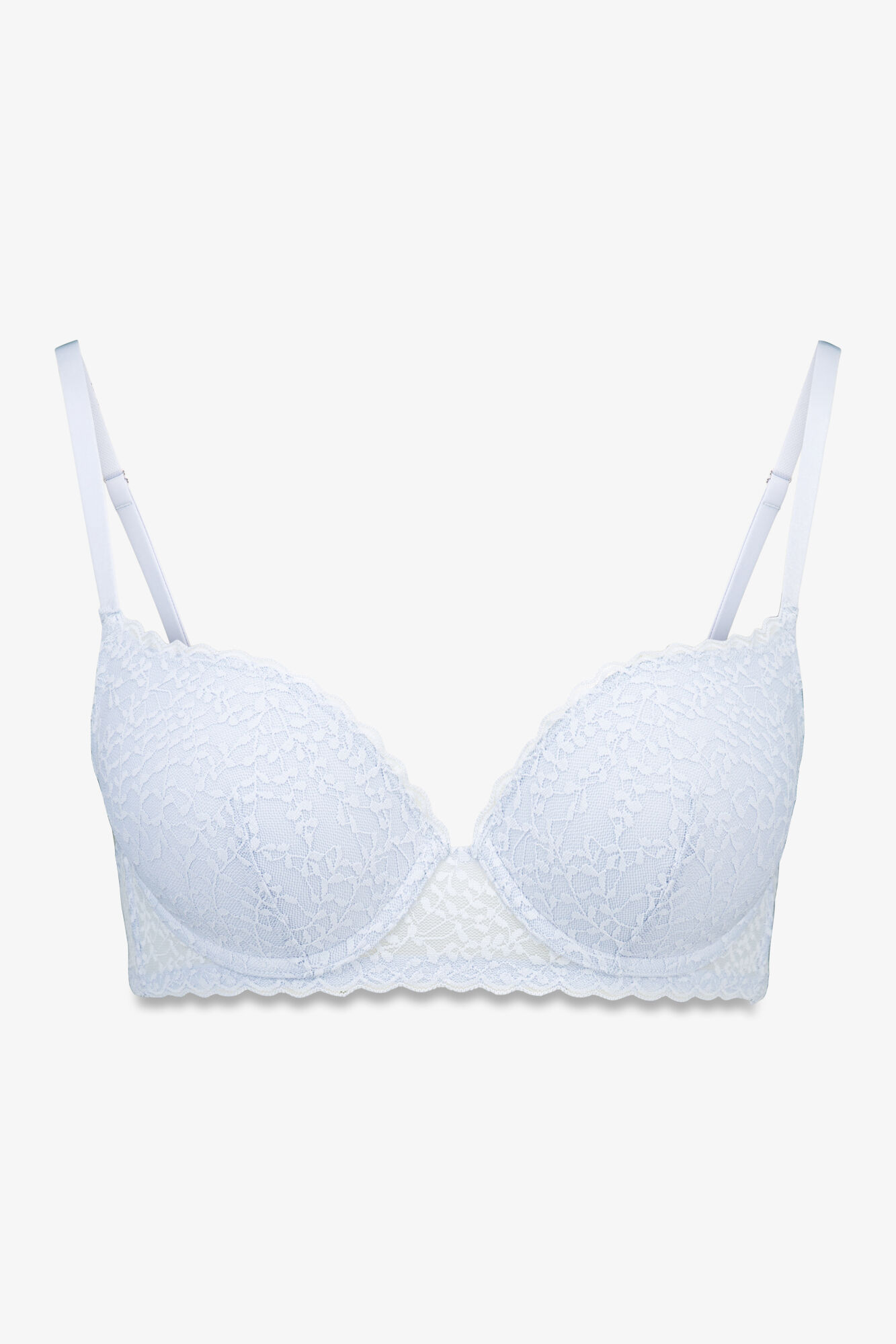 Women'secret GORGEOUS brasier push-up de encaje azul azul