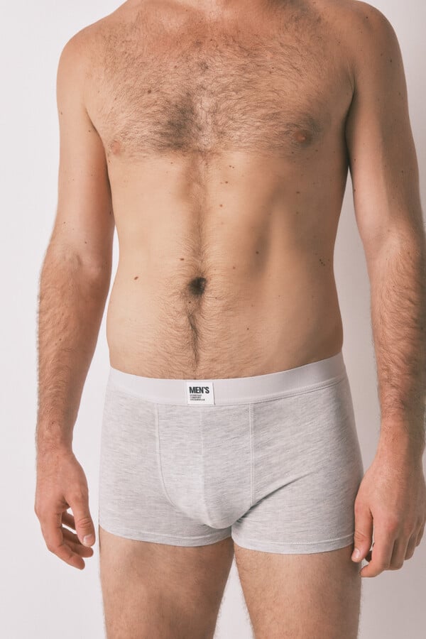 Women'secret Pack de 2 boxer liso azules azul