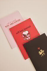 Womensecret Pack 3 cuadernos 'Self Love' kaki