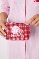 Womensecret Funda cables neopreno cuadros Smiley estampado