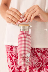 Womensecret Cuadros a cuadros rojos de Snoopy rojo