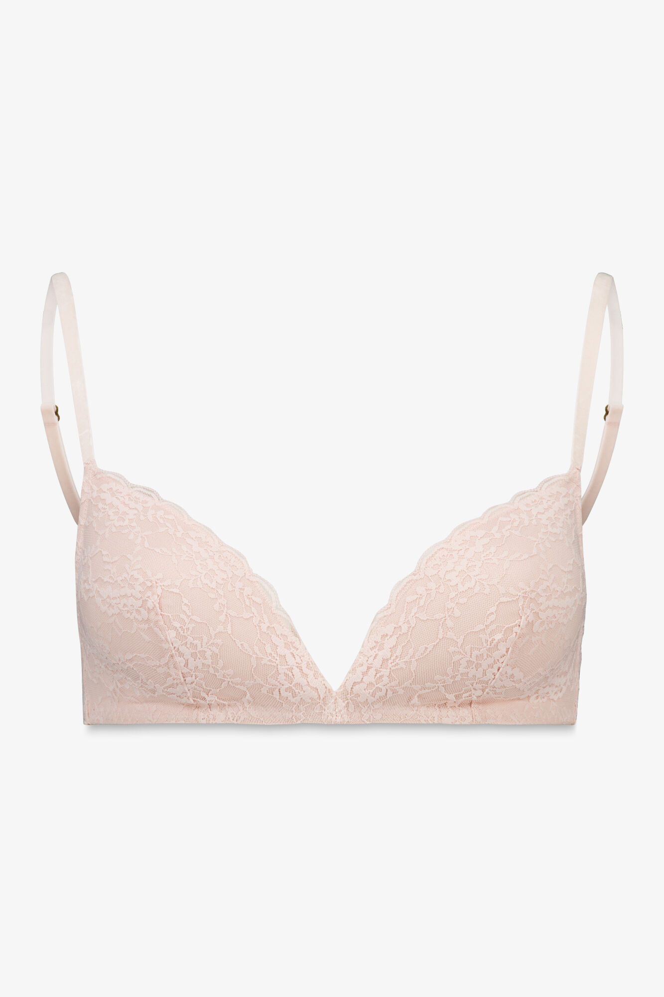 Women'secret LOVELY brasier triangular de encaje rosa rosa