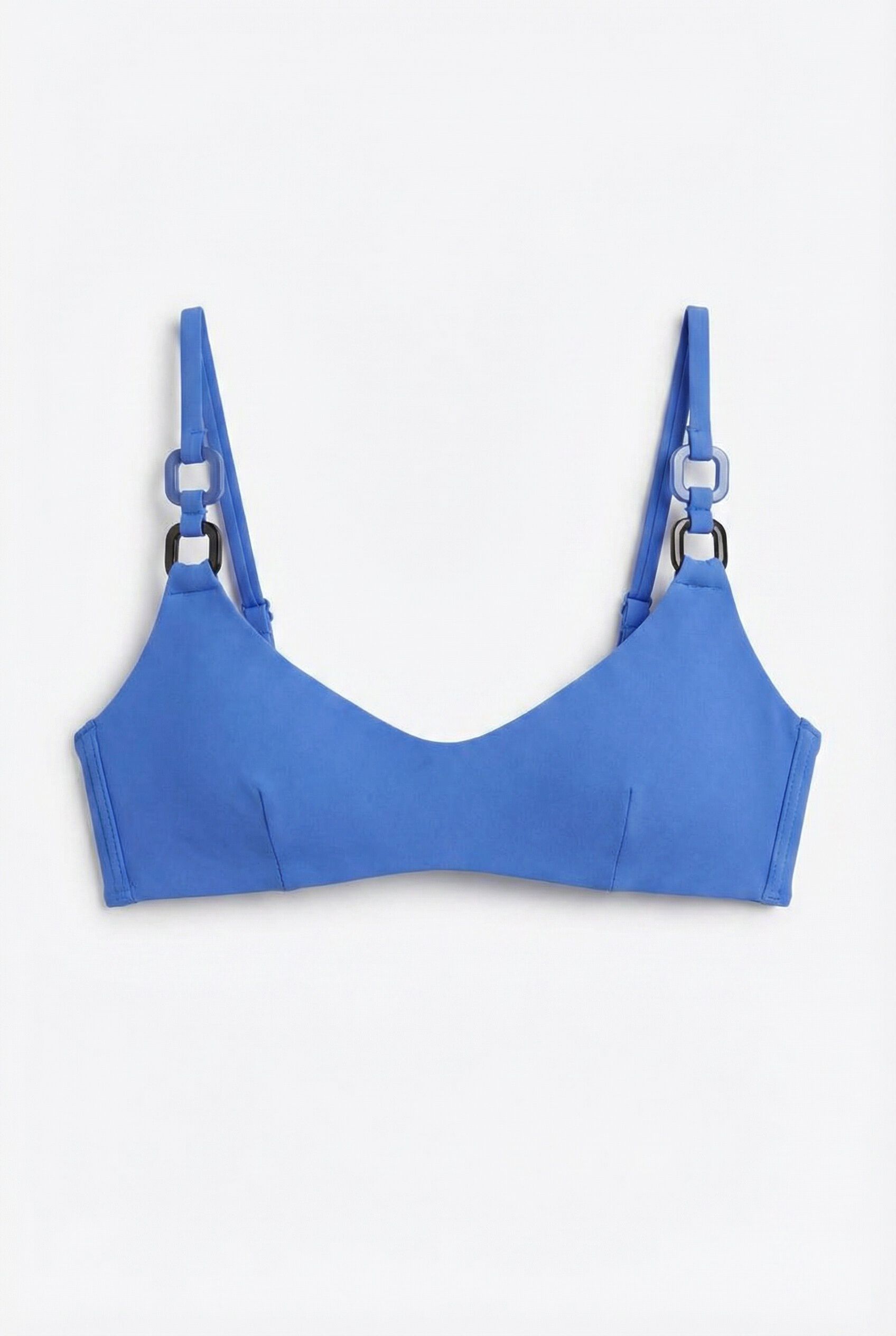 Women'secret Top bikini con varilla interna azul azul