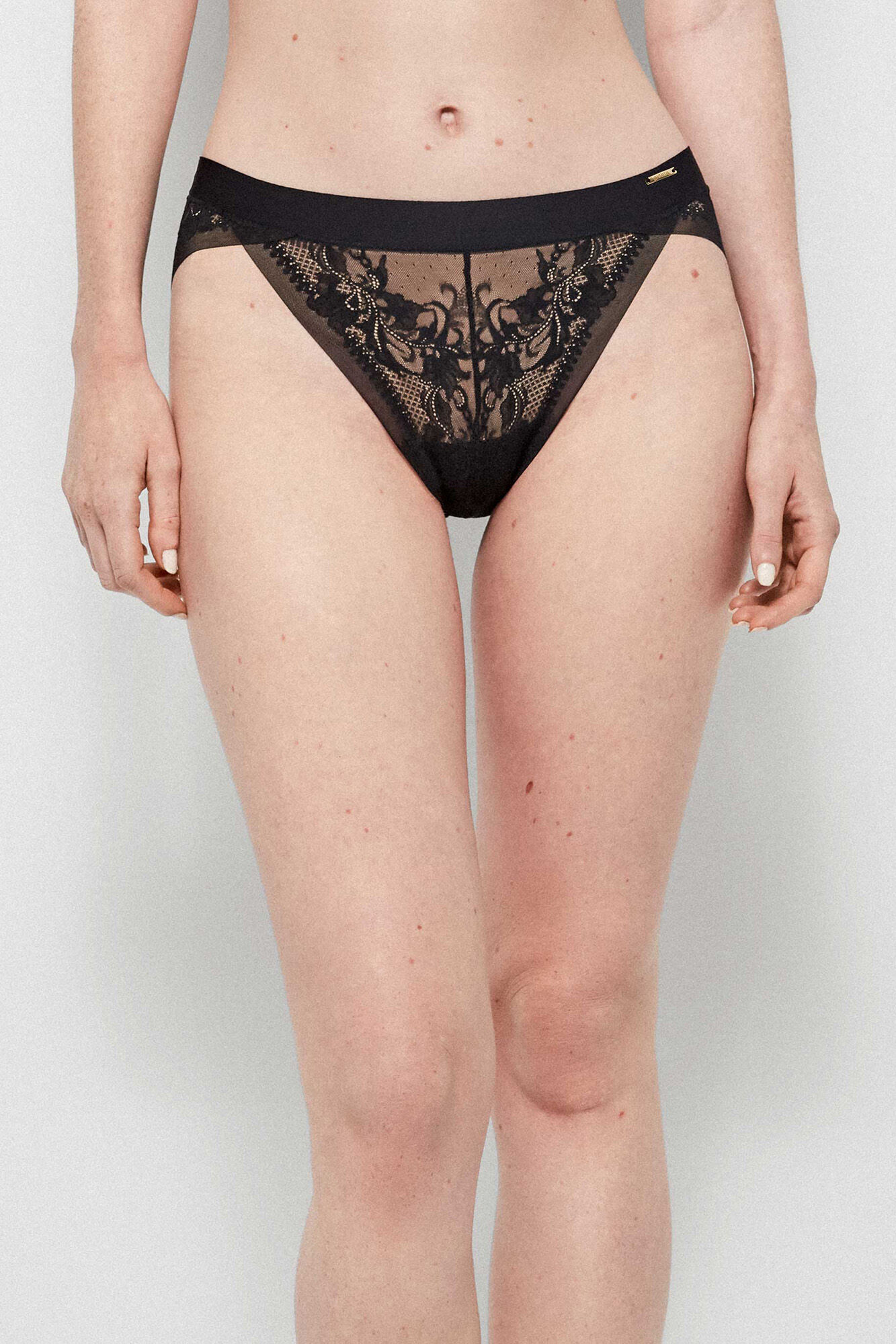 Gisela Panty cl&aacute;sica sin costuras negro